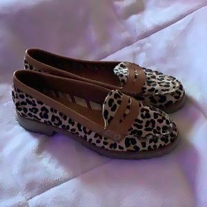 Sperry women’s cheetah print shoe